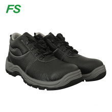 Man stock leather safety shoes in steel toe